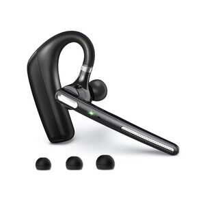 Bluetooth Headset V5.4, Wireless Bluetooth Earpiece with CVC8.0 Dual Mic Nois...